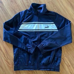 Puma Warm Up Jacket, Size Med